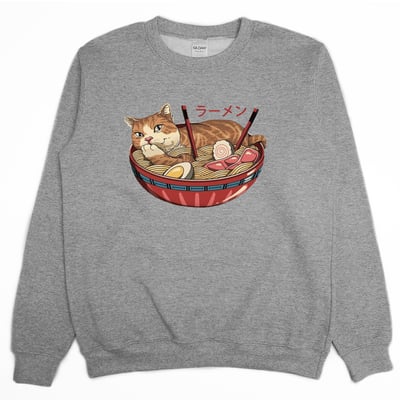 貓拉麵(大學T)Hamburger T-shirt shop3