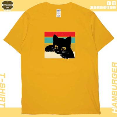小黑貓(短T)Hamburger T-shirt shop18