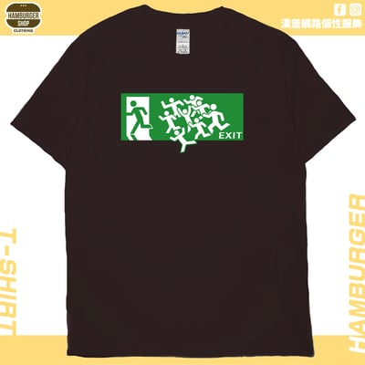全員逃走中(短T)Hamburger T-shirt shop11