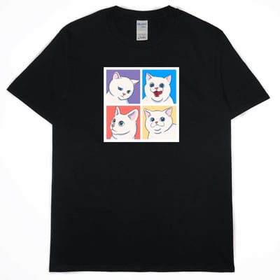 貓肖像(短T)Hamburger T-shirt shop13