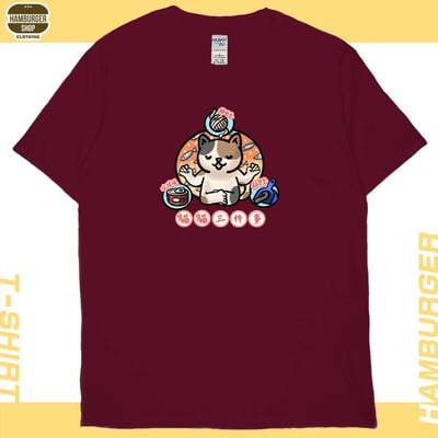 貓貓三件事(短T)Hamburger T-shirt shop11