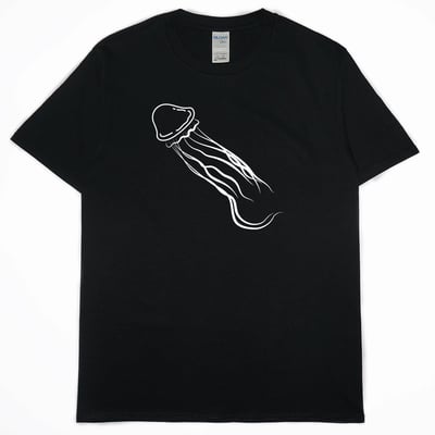 零碼出清 -水母(短T) 黑2XL1