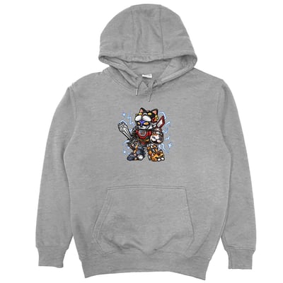 五貓合體(帽T)Hamburger T-Shirt Shop13