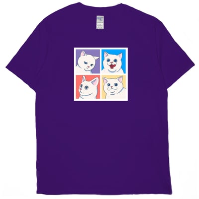 貓肖像(短T)Hamburger T-shirt shop11