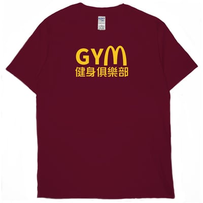 健身房(短T)Hamburger T-shirt shop11