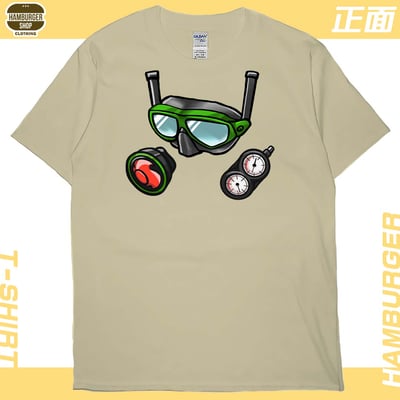 海泥跟你潛(短T)Hamburger T-shirt shop6