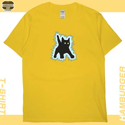 電到咪咪貓貓(短T)Hamburger T-shirt shop14