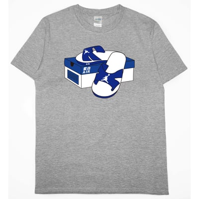 藍白AIR(短T)Hamburger T-shirt shop3