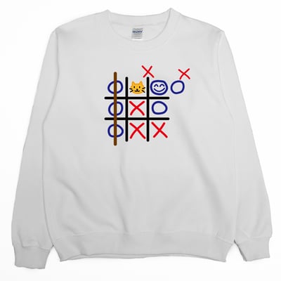 井字遊戲(大學T)Hamburger T-Shirt Shop2