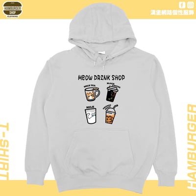 喵飲料(帽T)Hamburger T-shirt shop5