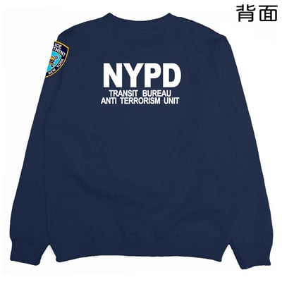 NYPD警察(大學T)Hamburger T-shirt shop2