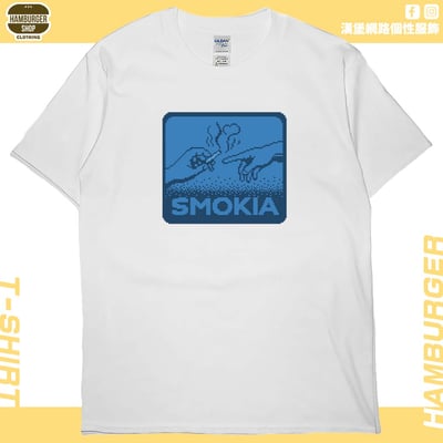 SMOKIA(短T)Hamburger T-shirt shop2