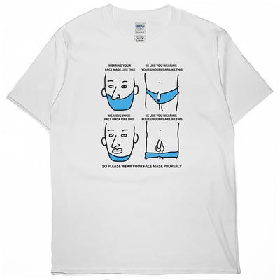 請正確戴口罩(短T)Hamburger T-shirt shop2