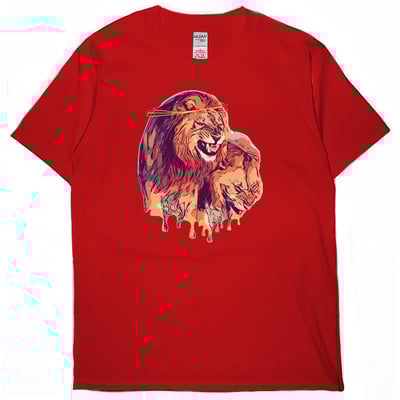 獅(短T)Hamburger T-shirt shop5