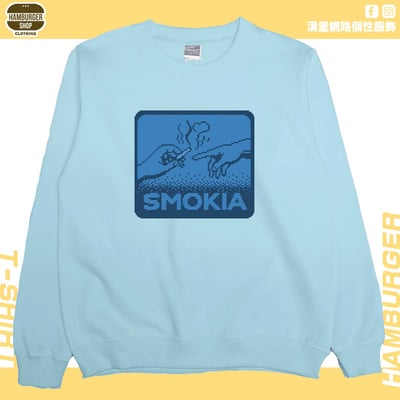 SMOKIA(大學T)Hamburger T-shirt shop5