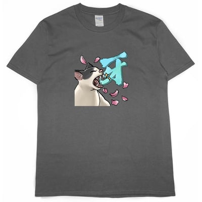 牙(貓)(短T)Hamburger T-shirt shop(NEW)7