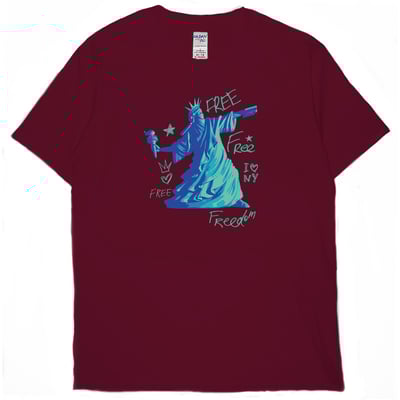 自由女神(短T)Hamburger T-shirt shop12