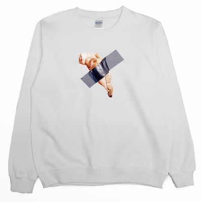 藝術貓(大學T)Hamburger T-Shirt Shop3