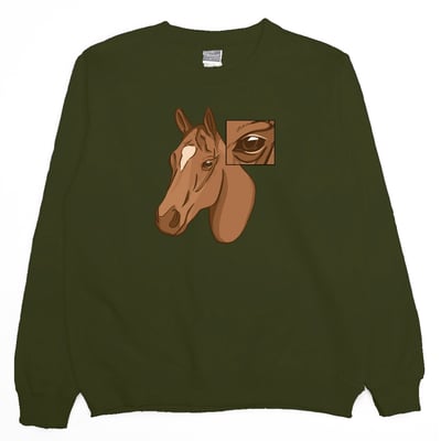 馬的眼睛(大學T)Hamburger T-Shirt Shop8