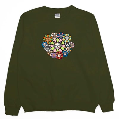 Cat flower(大學T)Hamburger T-Shirt Shop11