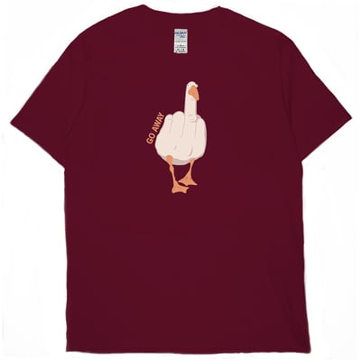 go away(短T)Hamburger T-shirt shop8