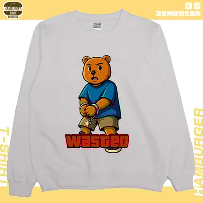 還是這個人(大學T)Hamburger T-shirt shop4