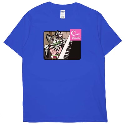 Cat piano(短T)Hamburger T-shirt shop(NEW)11