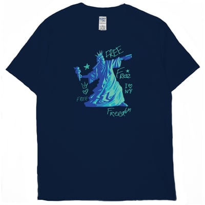 自由女神(短T)Hamburger T-shirt shop15