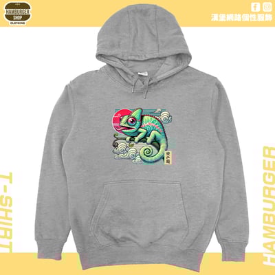 變色龍(帽T)Hamburger T-shirt shop4