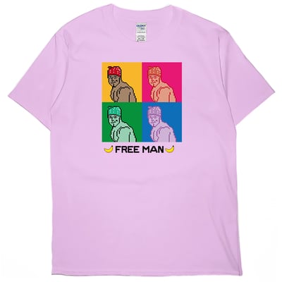 FREE MAN(短T)Hamburger T-shirt shop6