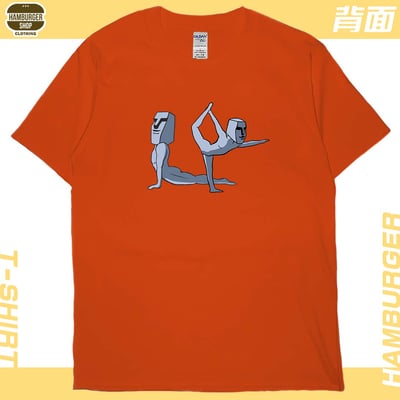 瑜珈摩艾(短T)Hamburger T-shirt shop19