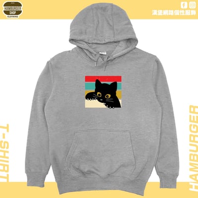 小黑貓(帽T)Hamburger T-shirt shop3