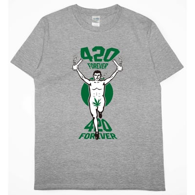 調皮奔跑人(短T)Hamburger T-shirt shop3