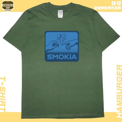 SMOKIA(短T)Hamburger T-shirt shop7