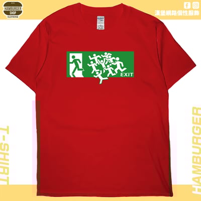 全員逃走中(短T)Hamburger T-shirt shop7