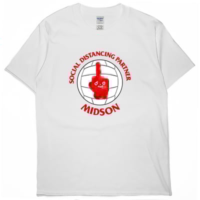 中指森(短T)Hamburger T-shirt shop4