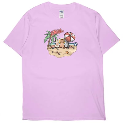 海邊放風(短T)Hamburger T-shirt shop(NEW)5