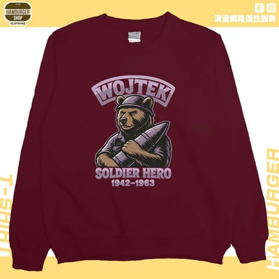 WOJTEK(大學T)Hamburger T-shirt shop11