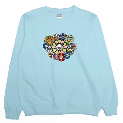 Cat flower(大學T)Hamburger T-Shirt Shop3