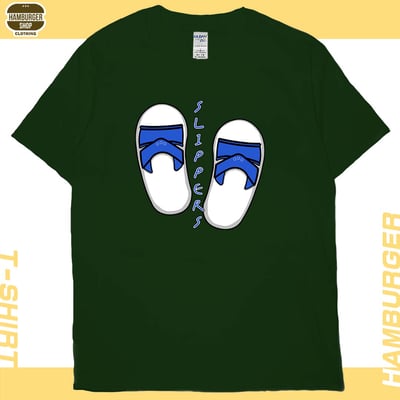 Slippers(短T)Hamburger T-shirt shop15