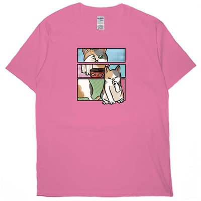 comic cat(短T)Hamburger T-shirt shop(NEW)8