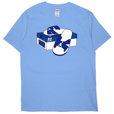 藍白AIR(短T)Hamburger T-shirt shop10