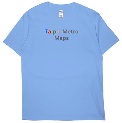 台北捷運圖(短T)Hamburger T-shirt shop5