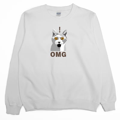 OMG貓(大學T)Hamburger T-Shirt Shop2