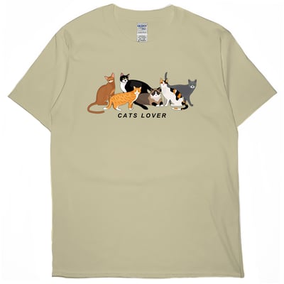 貓愛好者(短T)Hamburger T-shirt shop5