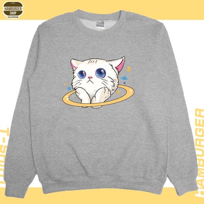 星空貓2022(大學T)Hamburger T-shirt shop5