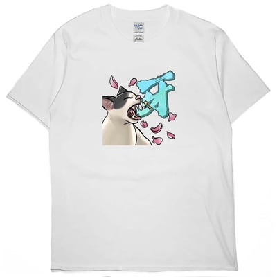 牙(貓)(短T)Hamburger T-shirt shop(NEW)4