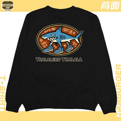 那個鯊魚(大學T)Hamburger T-shirt shop5