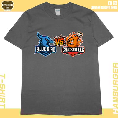 藍鳥比雞腿(短T)Hamburger T-shirt shop11