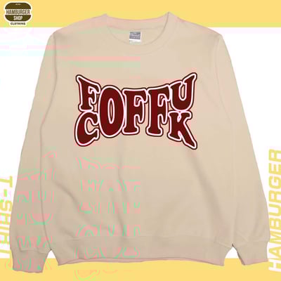 FUCK OFF(大學T)Hamburger T-shirt shop11